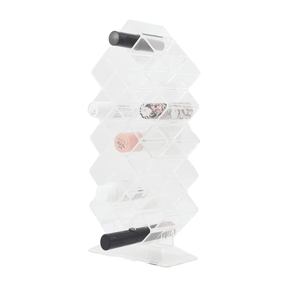 High Quality Premium Acrylic Drawer Organizer Clear Makeup Holder Acrylic Belt Organizer