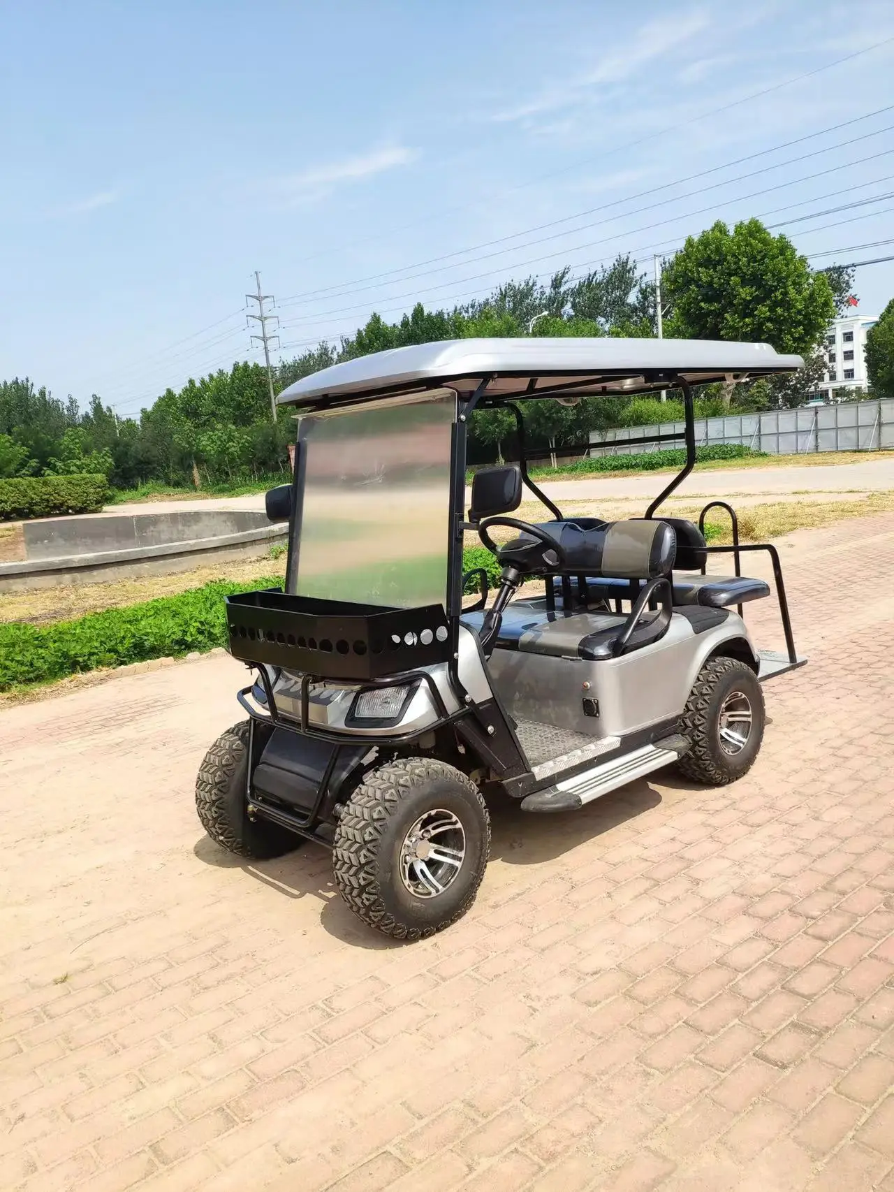 WELIFTRICH готовые товары 4 + внедорожные Электрические 4x4 4-местные электрические тележки для гольфа