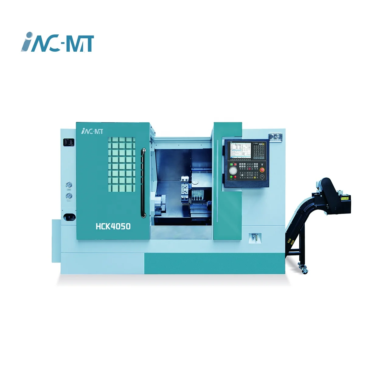 10% Sale-off Huazhongcnc HCK4045 high speed cnc turning machine tools Slant Bed Lathe for metal with best price