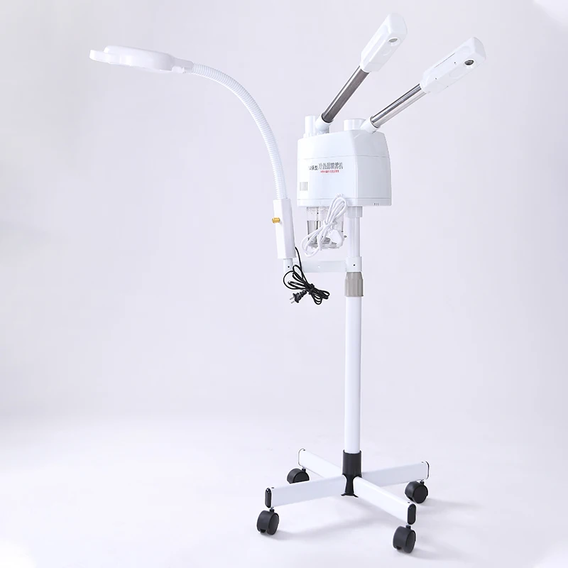 
3 in 1 facial steamer Beauty salon Home Appliances Facial cleaning and nursing appliances 3 in 1 LED lamp facial steamer 