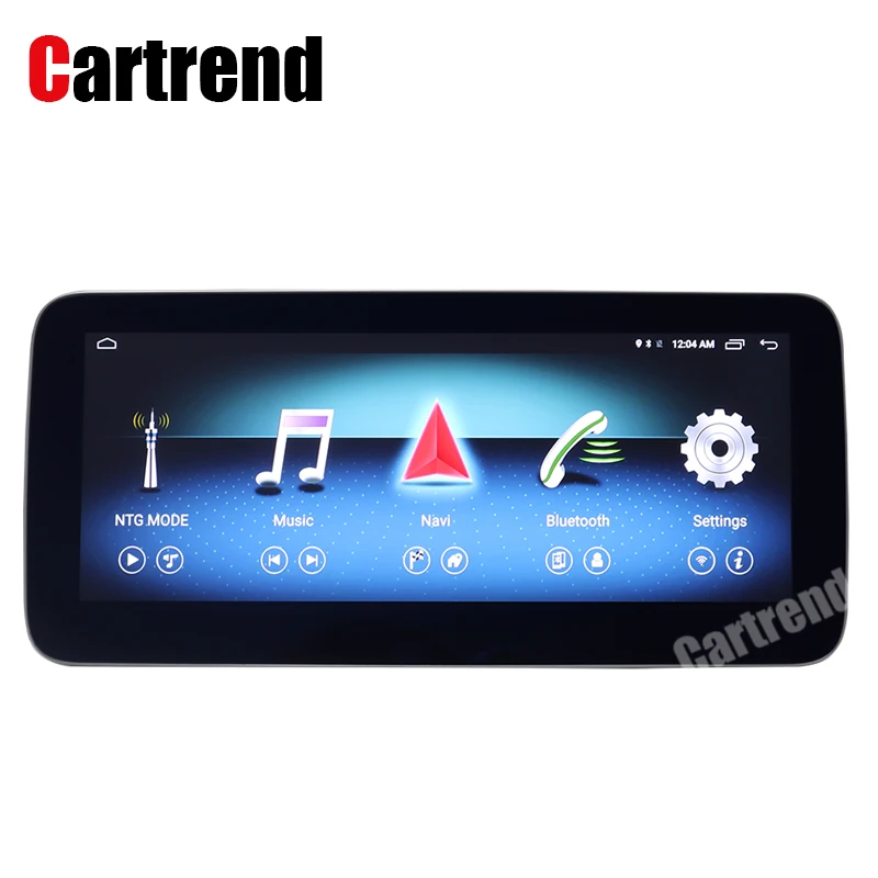 Dashboard navigator E class W212 E400 round corner NTG5 screen E550 anti-glare 4g ram display E63 car navigation HD 1920 tablet
