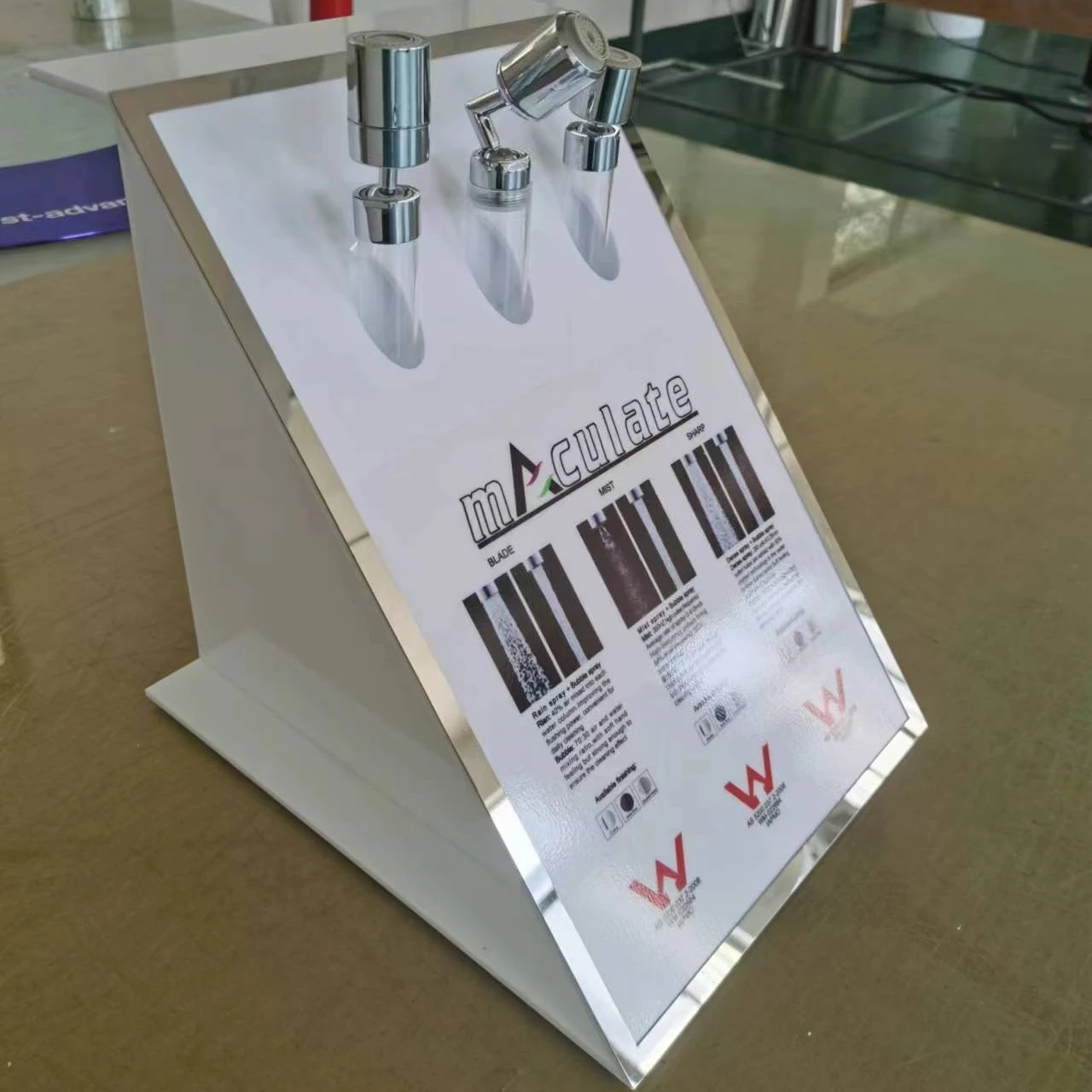 Custom Countertop Display Stand Faucet display stand Professional Custom Display stand