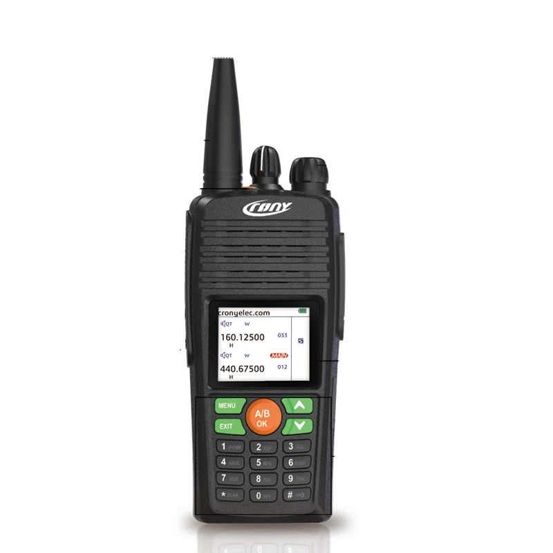 Высокая мощность 10 Вт дальний 15 км UHF VHF двухполосный радио высокое качество иди и болтай Walkie Talkie “иди и DT-8188