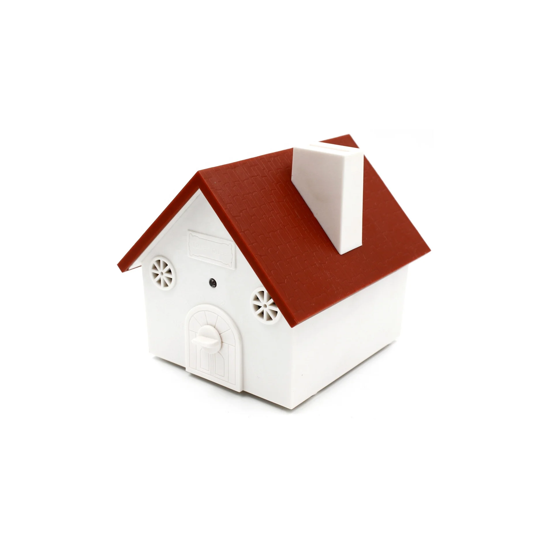 Top sell 3 Levels Outdoor Ultrasonic Bark Deterrent For Dogs Birdhouse Bark Stopper Hidden Anti Barking Device