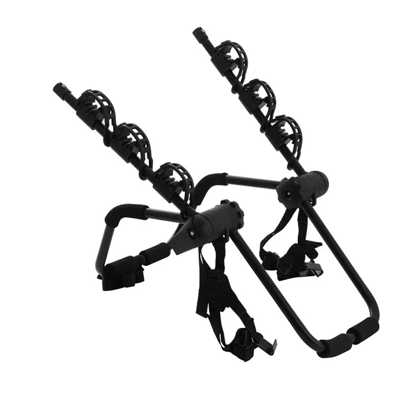 Durable 3-Bike Car Carrier Rack Trunk Mount Bicycle Rack Fits Most Cars, Sedans, Hatchbacks, Minivans and SUVs