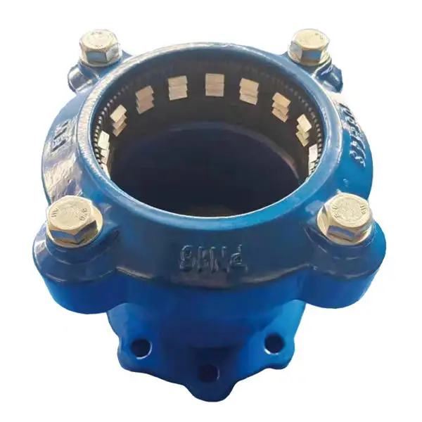 High quality self-locking universal flange wide range PE flexible compensation joint