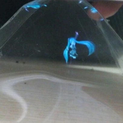 3D Holographic Projection Film and Foil hologram projector 3d holographic display