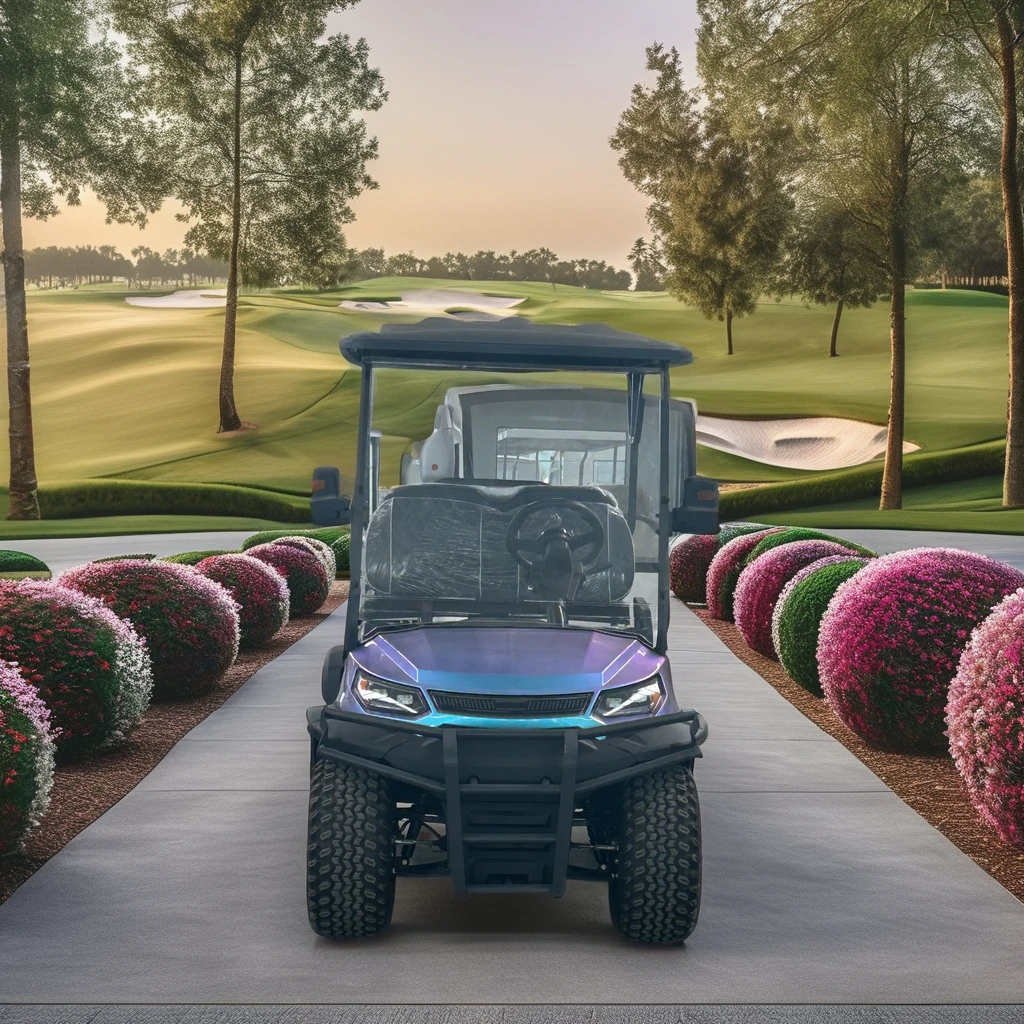2024 лучшие Уличные легальные газовые тележки для гольфа Star EV Carts этрическая тележка 4-местная