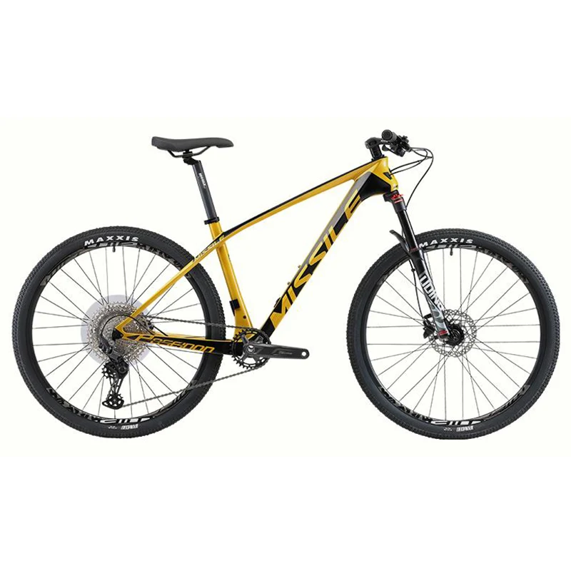 Missile D5PRO Carbon fiber mountain bike DEORE M5100 Variable Speed Groupset 2*12 speed 24s Pneumatic front fork disc brake