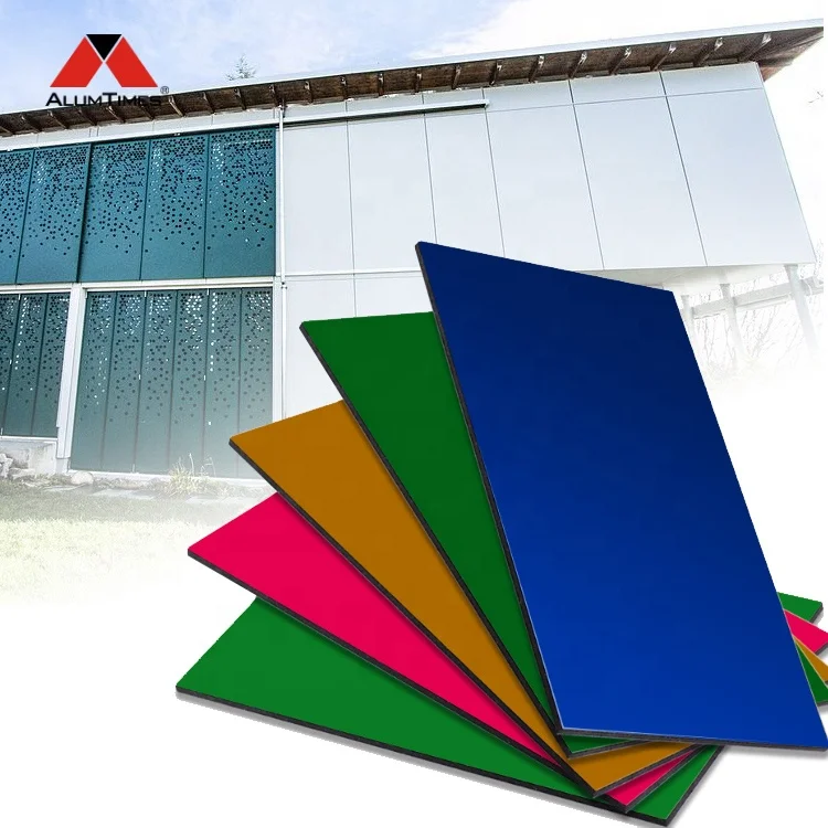 ALUMTIMES Building Construction Material/exterior Wall Cladding/ Brushed Acp Factory Price/Acm
