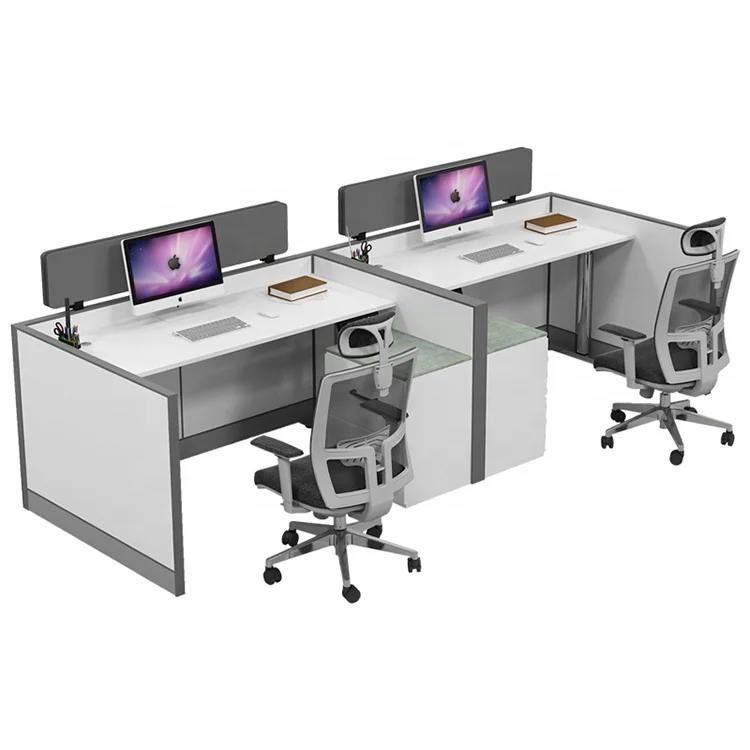 Ergonomic organizer workstation desk office furniture electric standing desk call center cubicle