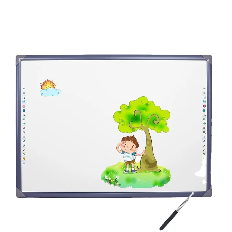 Риотоуч P82-120 дюймов USB plug and play Инфракрасный Смарт-панели 40 точки интерактивный сенсорный экран цифровая доска