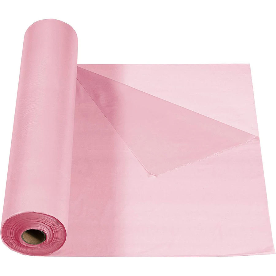 Factory Custom Printed Table Cover With Self Cutter Vinyl disposable Tablecloth Roll