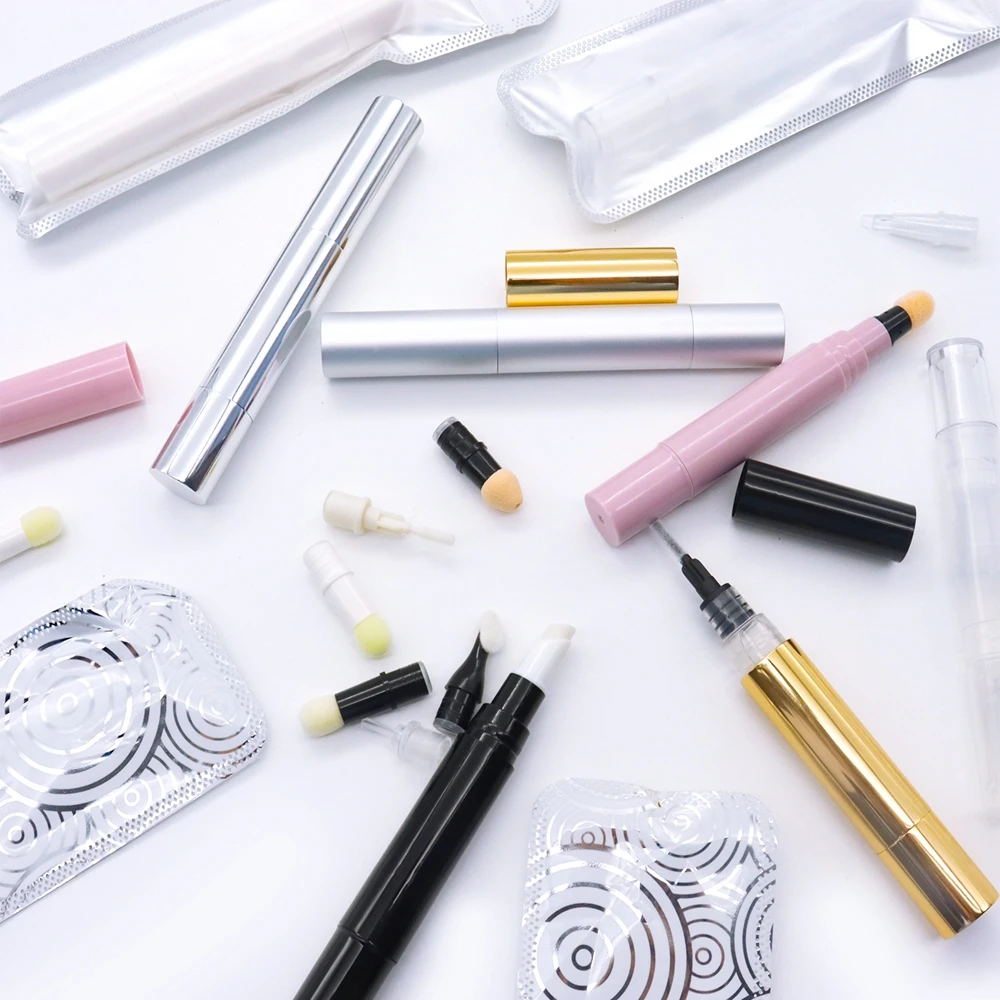 Customized Eyelash Eyebrow Tattoo Oil Liquid Eraser Glue Eye Make-Up Remove Eyeliner Waterproof Makeup Remover Pen