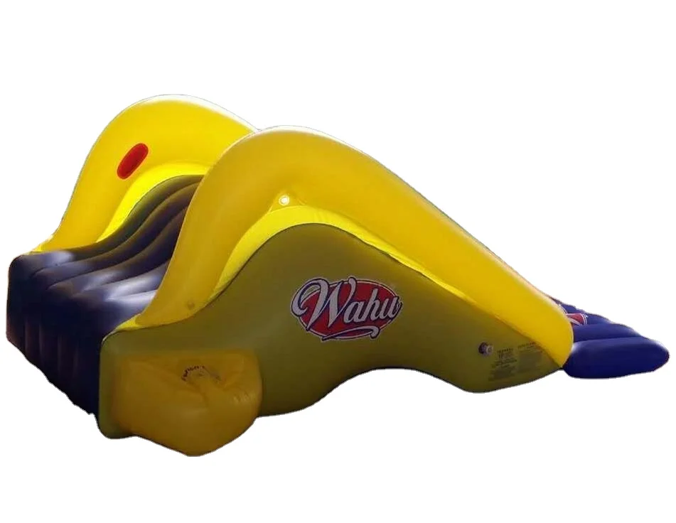 summer fun family small size children Inflatable water slide for swimming pool on grass yard