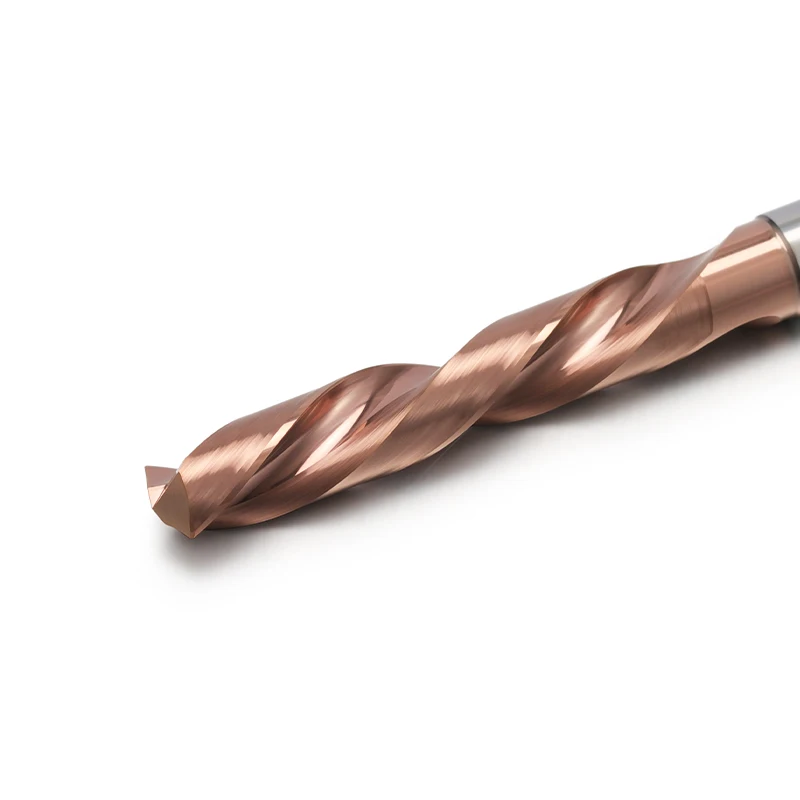 BKXE Customized Bronze Twist Drill CNC Solid Carbide Drill Bit For Perforating,Drilling Hole