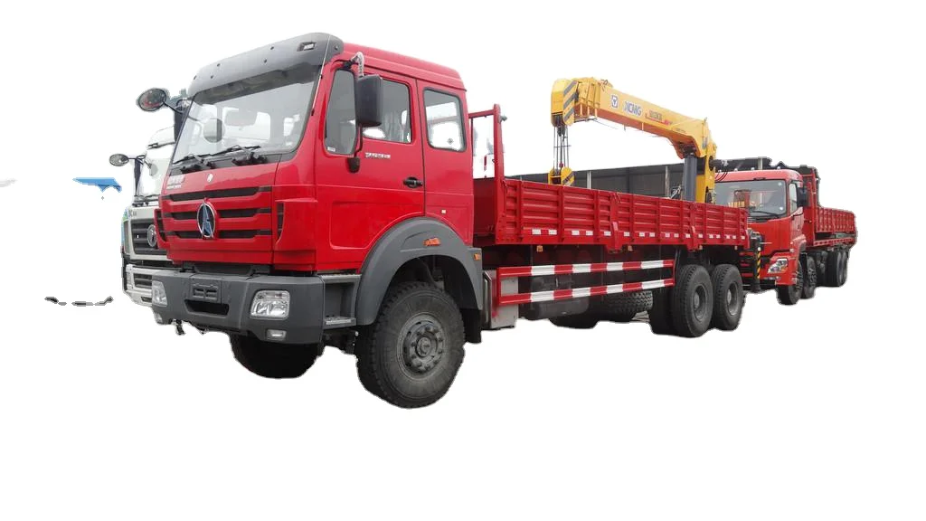 Beiben 8X4 New 12 ton Mobile Crane truck telescopic boom truck mounted crane
