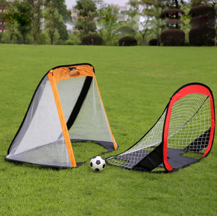 Kids Children Foldable Football Gate Net Goal Ball Practice Soccer Training