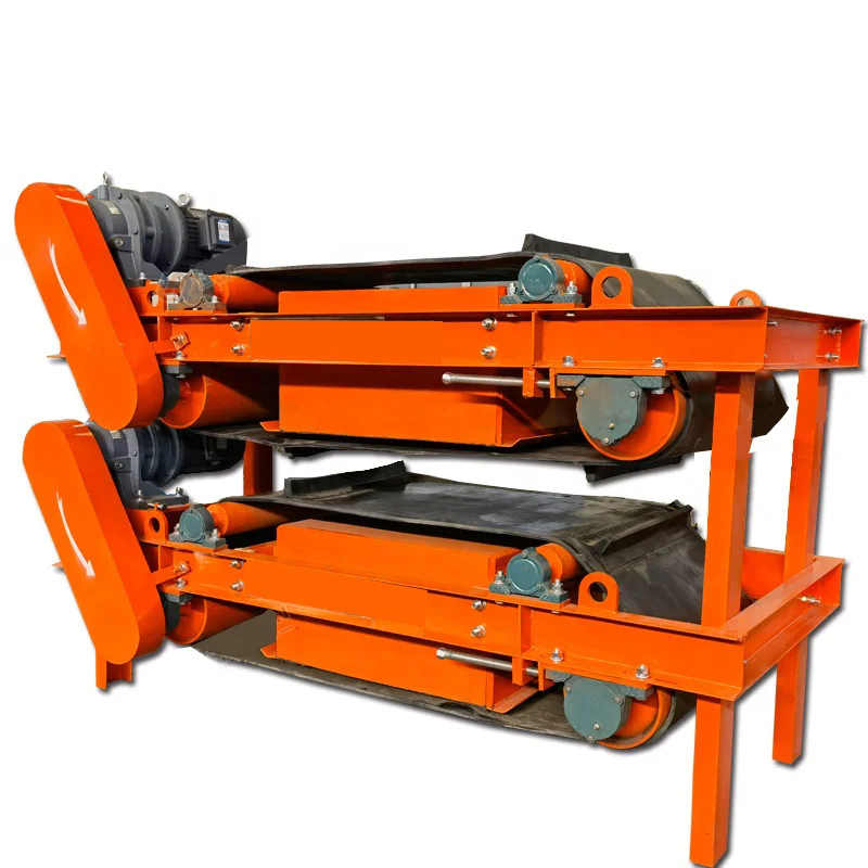 Customized Overband Metal Separation Electromagnetic Separator Conveyor Belt Magnetic Separator