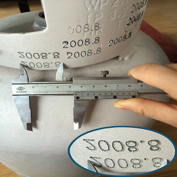 High Configuration Vin Chassis Number  Dot Peen Stamping Machine