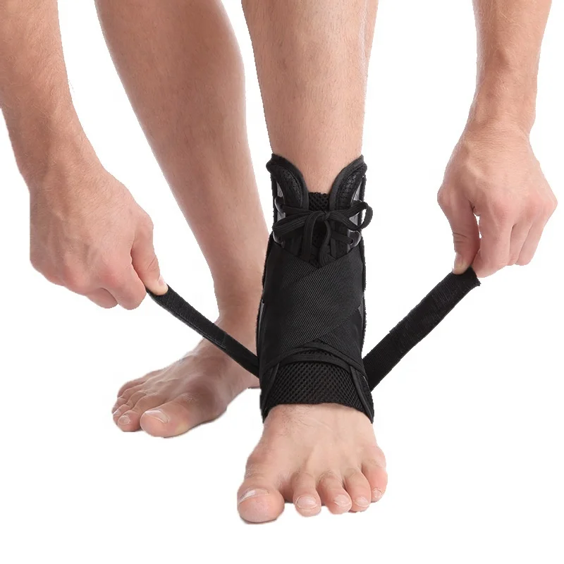 Foot Orthopedic Sport Stabilizer ankle support Lace Up Ankle Brace