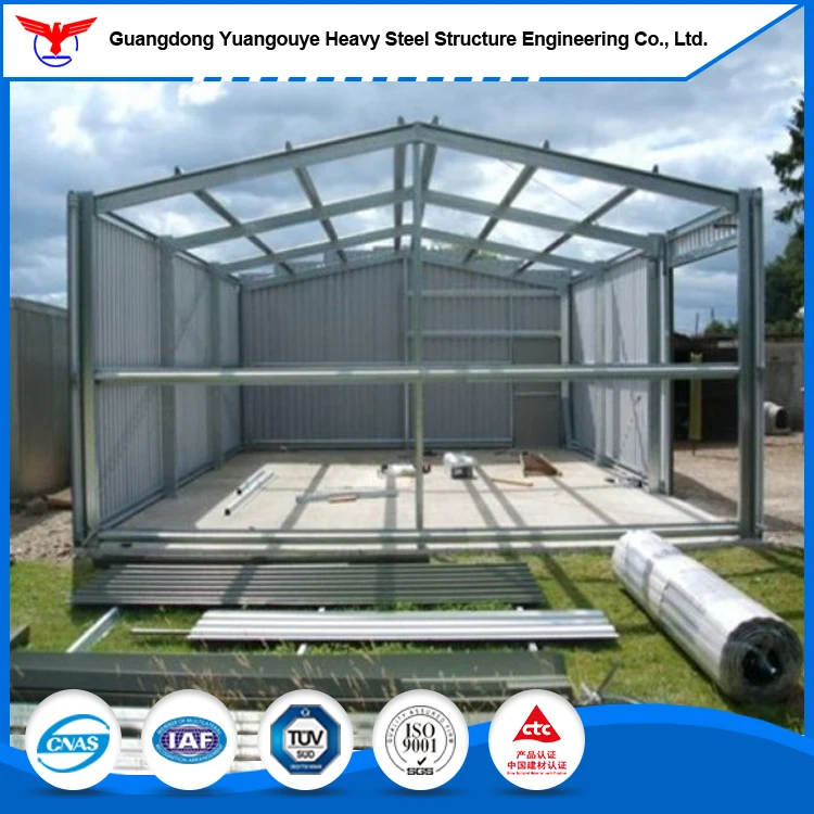 High quality light frame design prefabricated house factory container