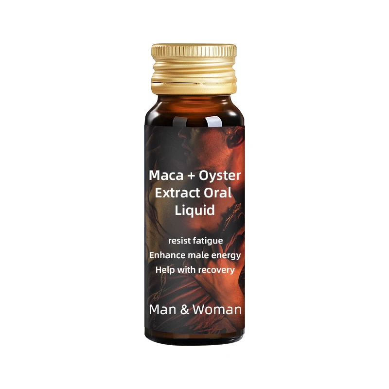 Own-brand Oyster Maca for Men Energy Support booster Vitamin for Men Strong Maca Root Health complex Drink Oral Liquid