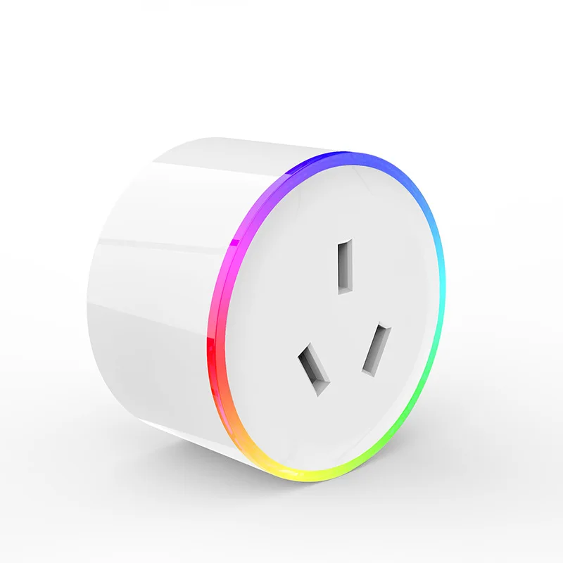 Excel Digital Wifi Plug RGB AU Standard Light Night Socket Smart Wall Plugs