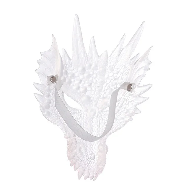 New Products of Halloween Carnival Dance Party Cosplay Props 3D Silicone Animal Dragon Mask halloween outdoor decorations