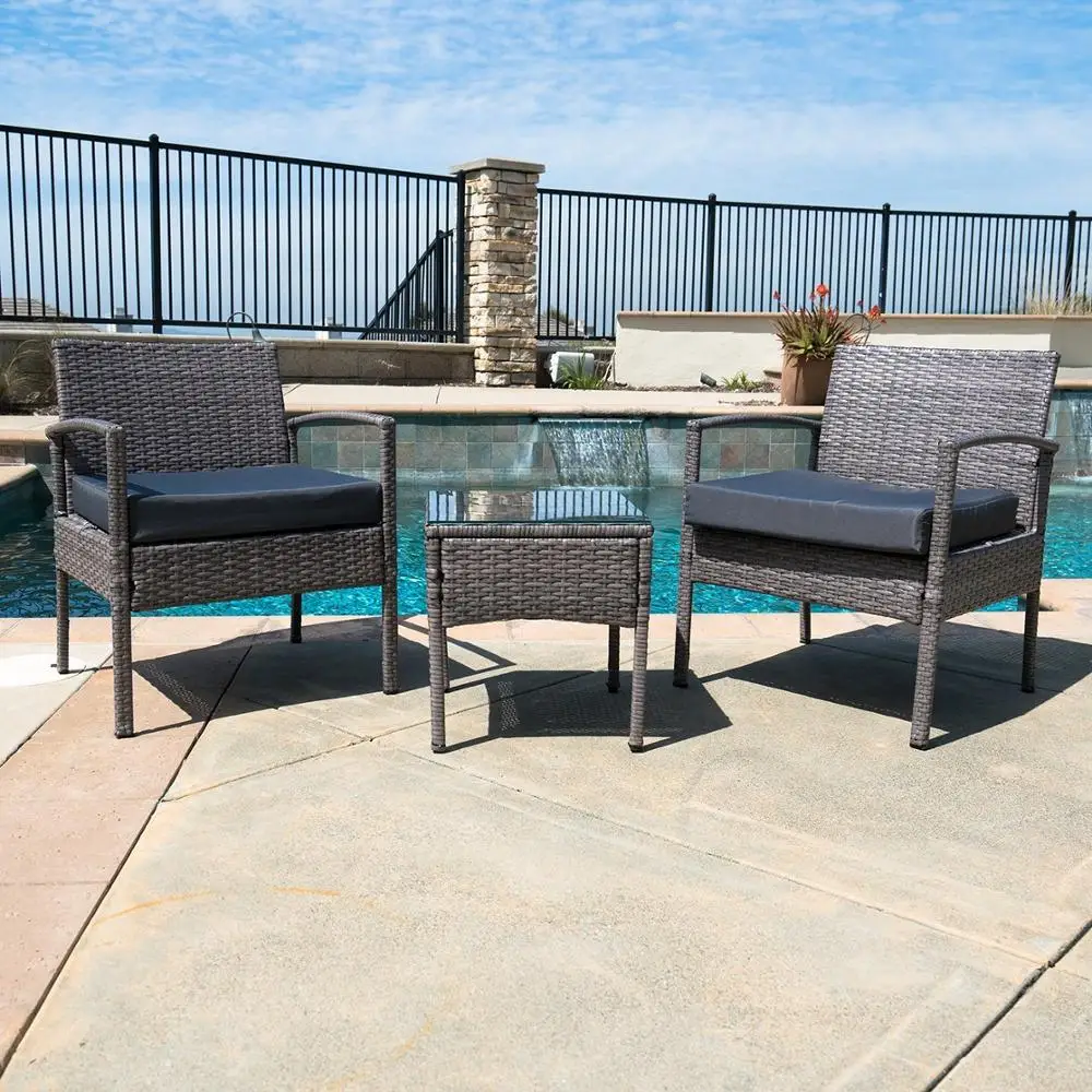 All Weather Modern Garden Sets For Hotel Patio Sofa Patio Furniture Nice Bistro Set