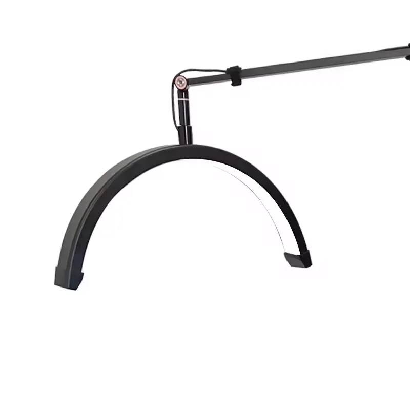 Professional High Quality Half Moon Ring Led Lash Light Lamp With Phone Clip For Eyelash Extension Makeup Photographic Lighting