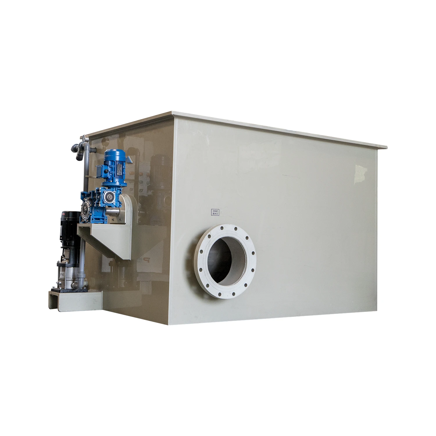 TOP RAS Aquaculture Fish Farm Water Treatment Rotary Drum Filter for Koi Pond 2022