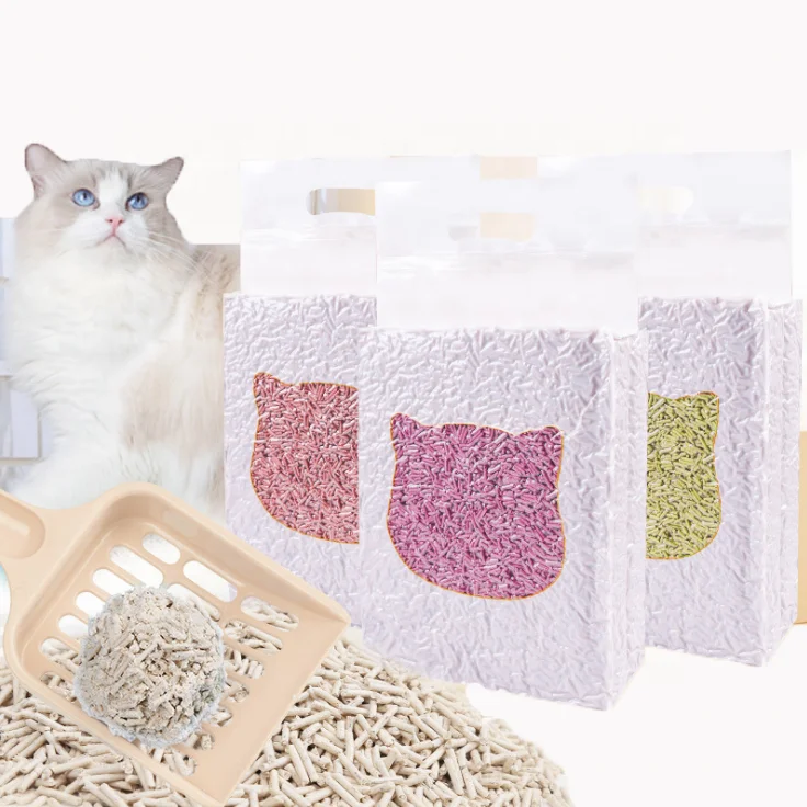 hot sales 6 L Package tofu cat litter pet