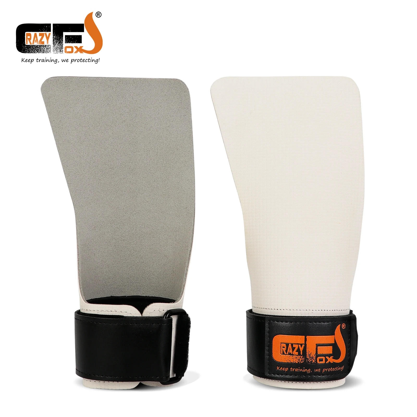 Hypalon Fingerless Hand Grips for Gym Crossfit Powerlifting Gymnastics Pull-Ups Weight Lifting Palm Protection for Sports