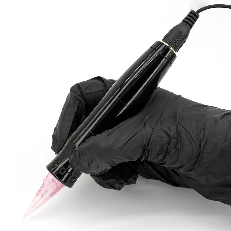 Coreless Motor Tattoo Machine RCA Interface Power Tattoo Gun machine Rechargeable Rotary Battery Cartridge Pen