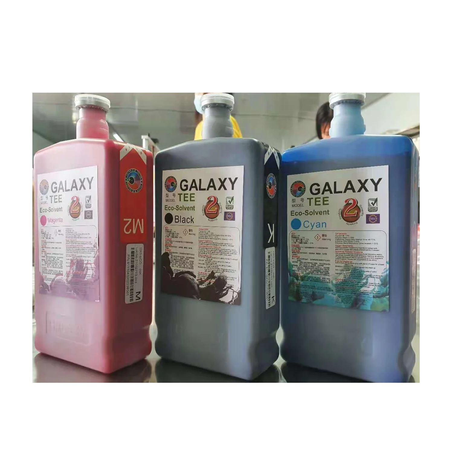 Excellent Quality Latest Packaging Galaxy TEE Eco Solvent Ink for DX4 DX5 DX7 print heads