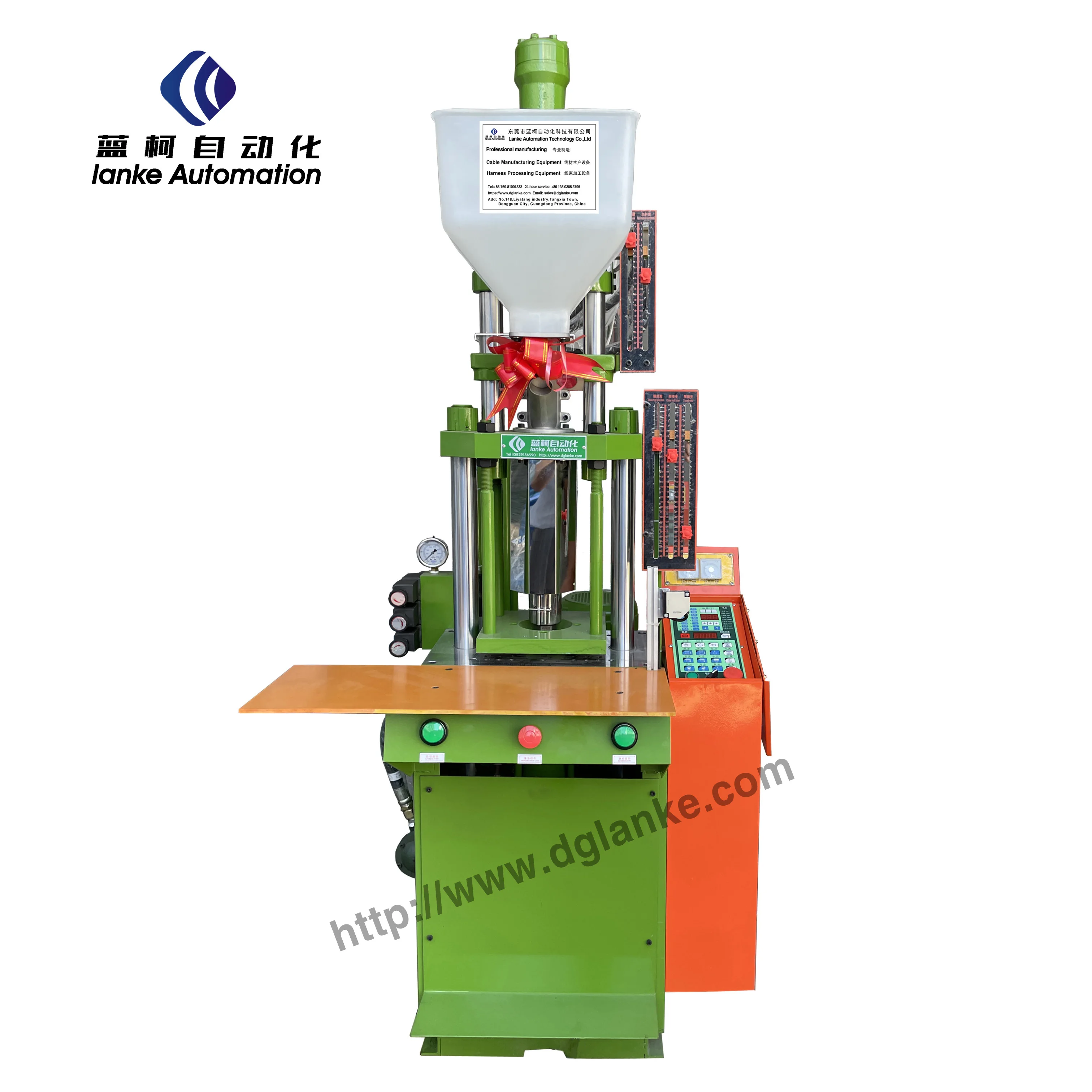 Vertical Injection molding Machine for micro USB type-c lightning  cable wire with PVC PE plastic material making equipment