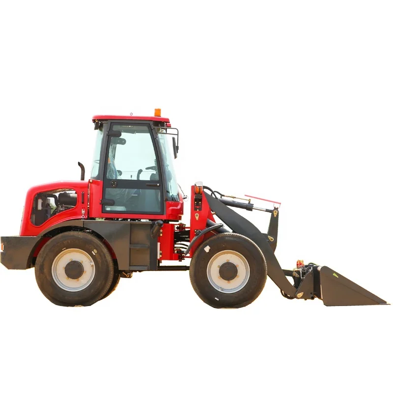 TITAN  1.6ton mini wheel loader with Yunnei euro 5 engine abundant power Powerful enough to install bulldozers