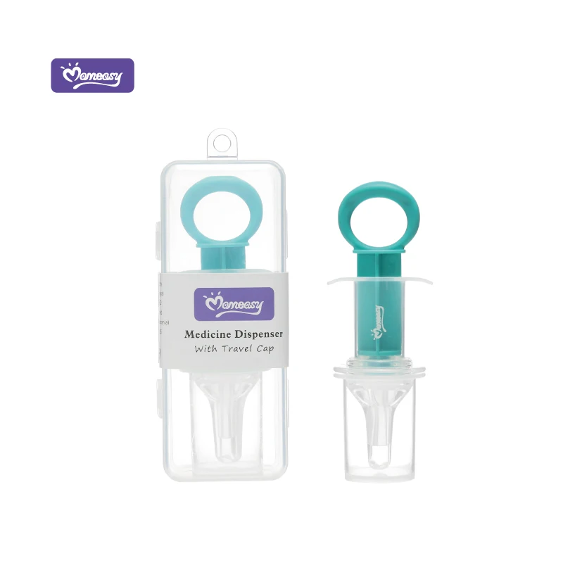 Momeasy Baby Medicine Dispenser With Plastic Case Needle Feeder Squeeze Medicine Dropper