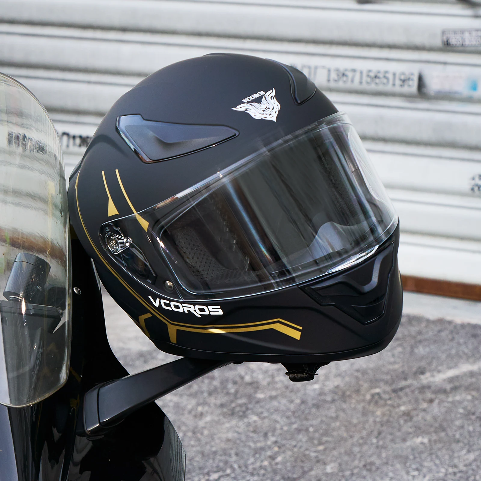 Full Face Motor Cycle Helmet,WS-609 ABS Unisex Motorcycle Helmets Head Guard,Safty Helmet with Visor,DOT Approved