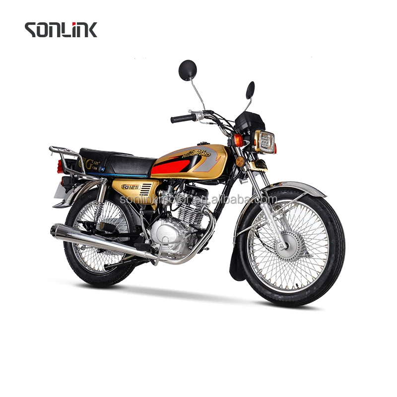 Sonlink 5 Gears Motor Bikes Gasoline Motorcycle Custom Modern 125 Brushed Gas / Diesel 95 100-400CC motocicleta cg