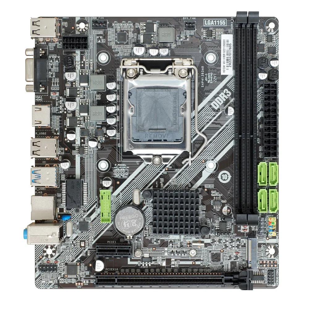 ITZR Esonic H61 M.2 Desktop Motherboard LGA 1155 DDR3 MATX Mainboard for 2nd/3rd Intel Core CPU In Stock