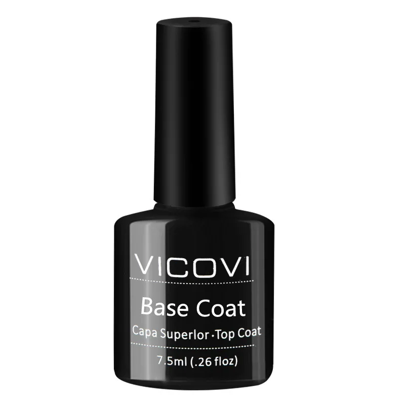 Wholesale 7.5ml top coat and base coat oem sock off uv gel nail polish easy apply clear gel varnish for nail art salon