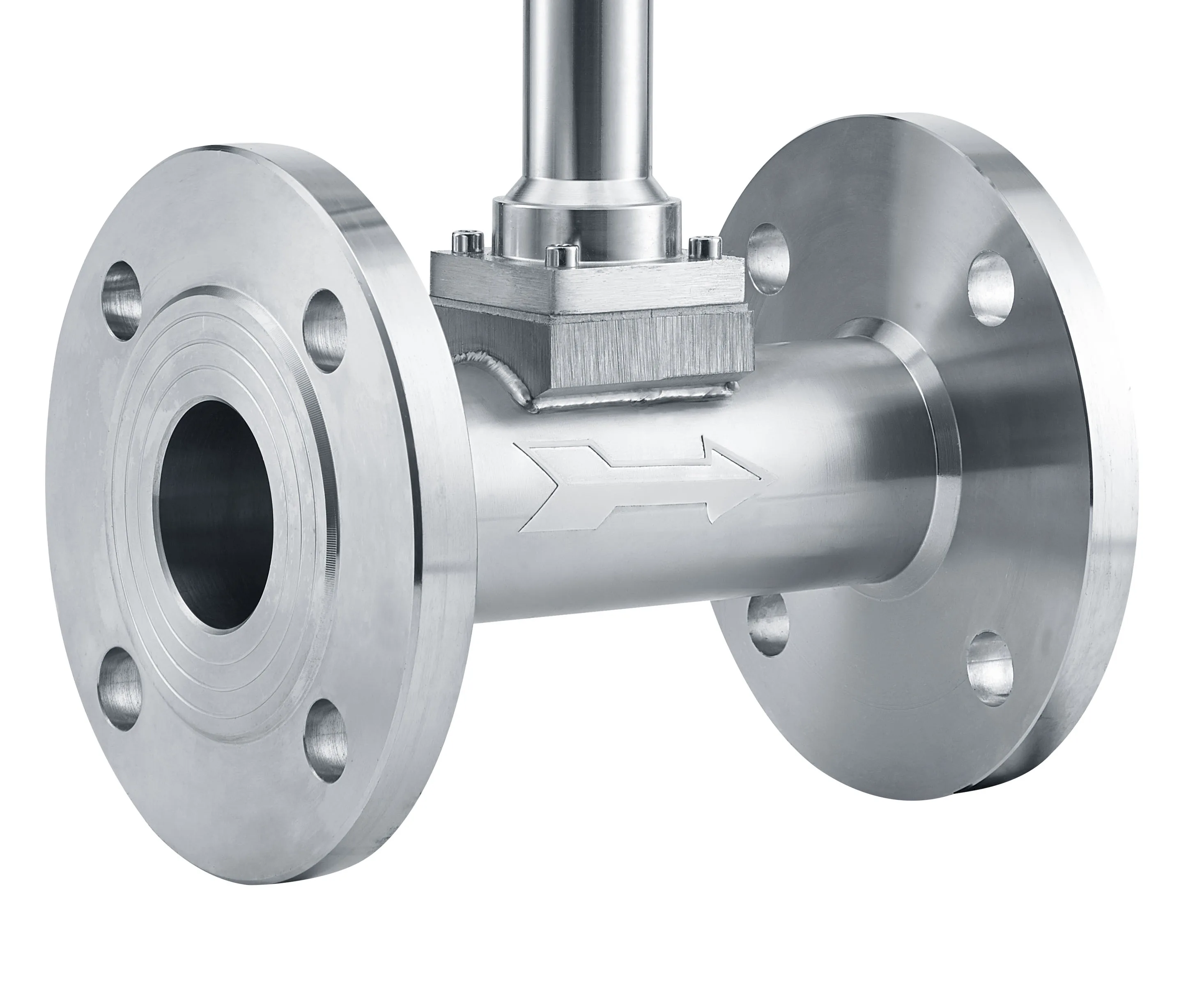 Digital Display Compressed Air Flow meter Clamped Gas Liquid Vapor Flow meter Vortex Flowmeters