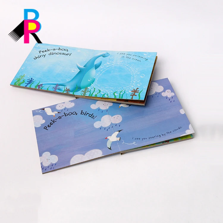 High Quality Custom Story Books Colorful Printing Baby First Year Memory Book Hard Cover Reading Books for Kids