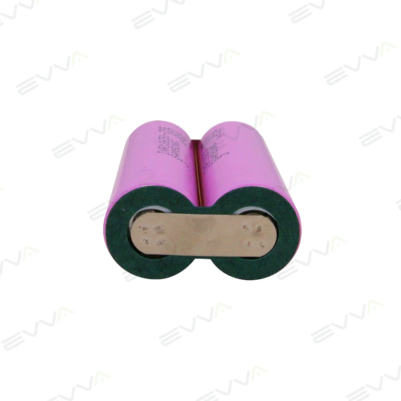 3.7V 5200mAh 6000mah 7000mah 1S2P 18650 Li-ion Battery Pack with Spot Welding Nickel Strip