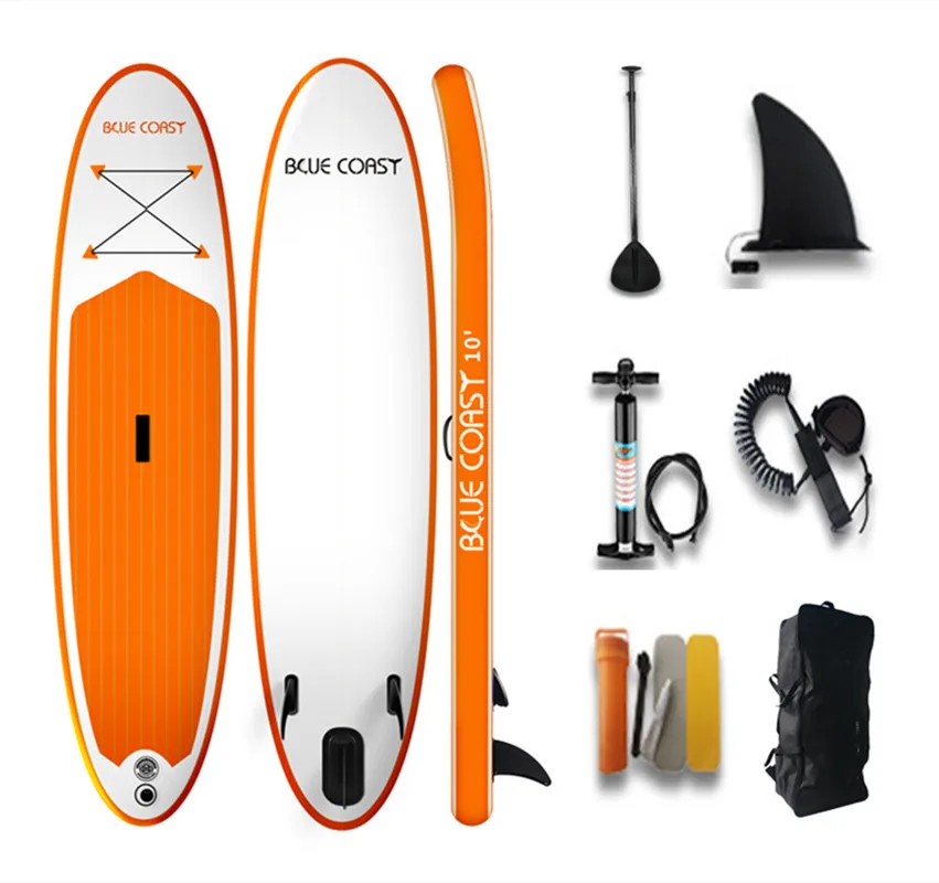 Оптовая продажа, Высококачественная надувная доска для SUP-серфинга, 305 см, 10 дюймов, доска для SUP-серфинга с полным комплектом аксессуаров