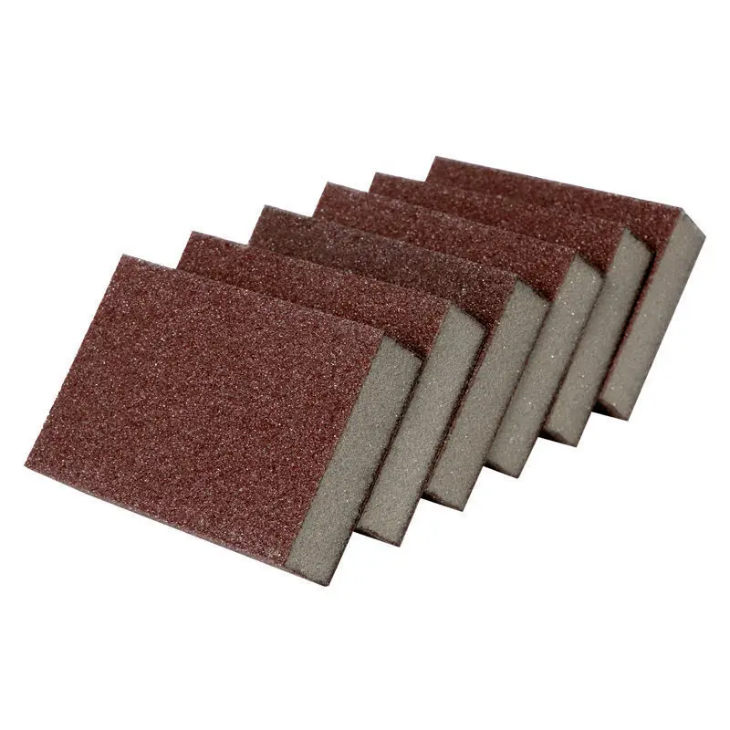 Rust removable abrasive cleaning sanding Washable and Reusable For Kitchen emery Sponges