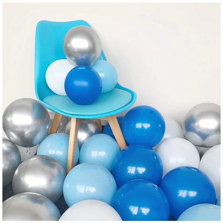 Латексные воздушные шары, 12 дюймов, металлические, для вечеринки в честь Дня Рождения Ребенка
