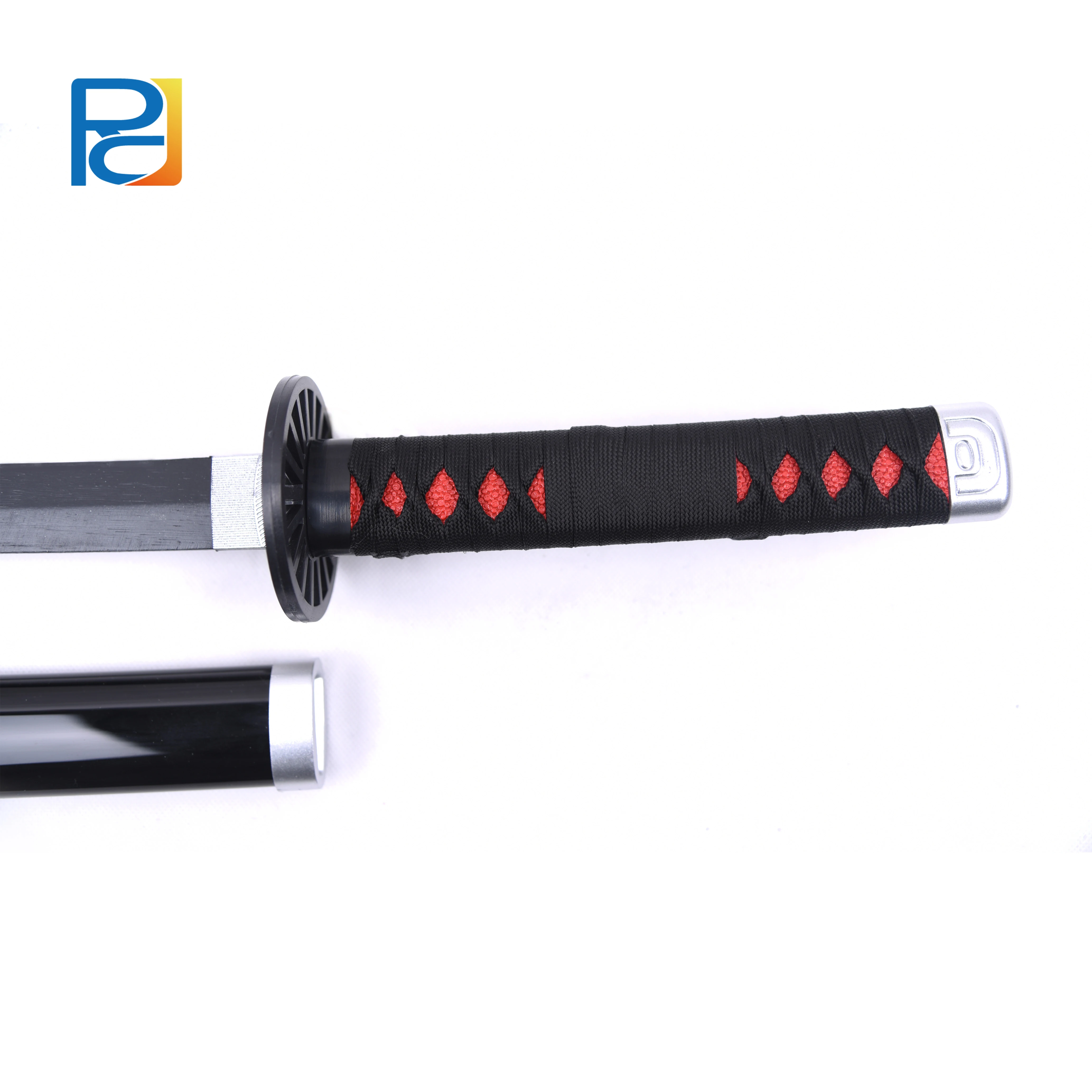 78cm Bamboo Blade Sword Katana Anime wooden bleach toy  sword For Demon Slayer Kamado Tanjiro